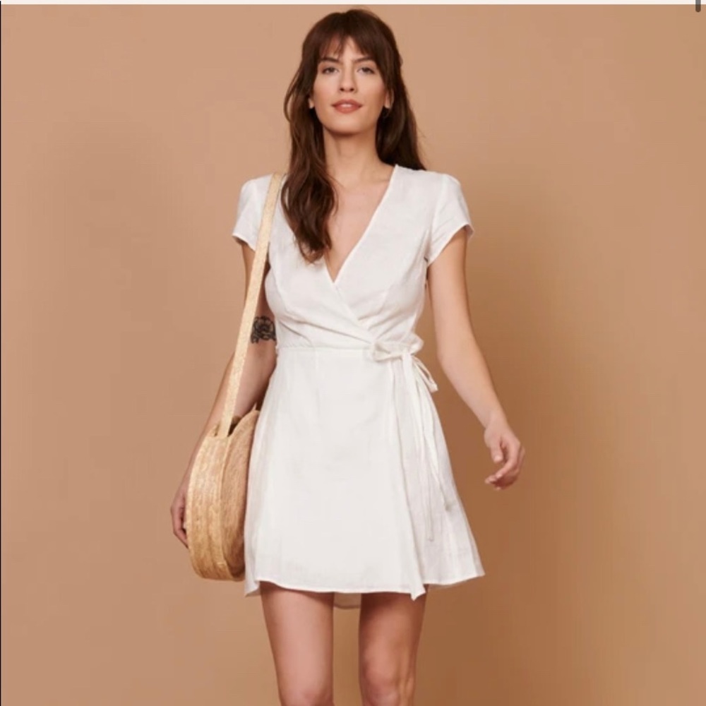 Whimsy and row linen dress